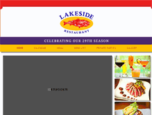 Tablet Screenshot of lakesiderestaurant.info